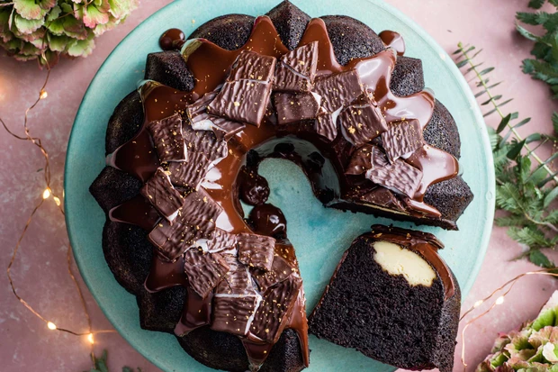 After Eight chocolate cake