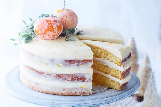 Clementine yogurt cake